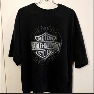 Cropped Harley Davidson T-shirt